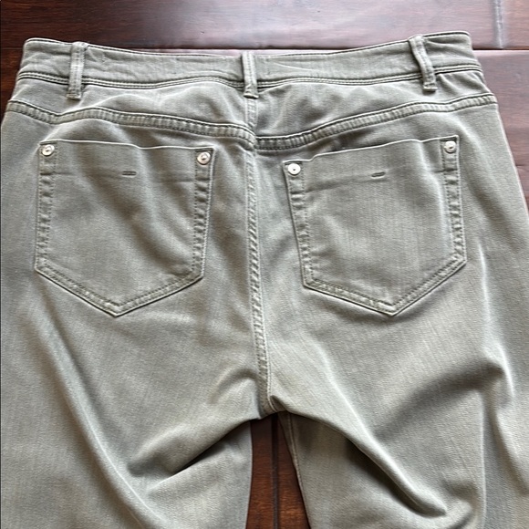 J. Jill Light Olive Jeans - Picture 9 of 12